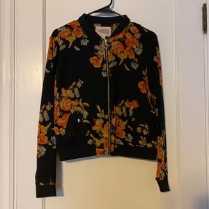 Forever 21 floral jacket